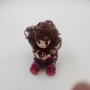 Handmade button doll